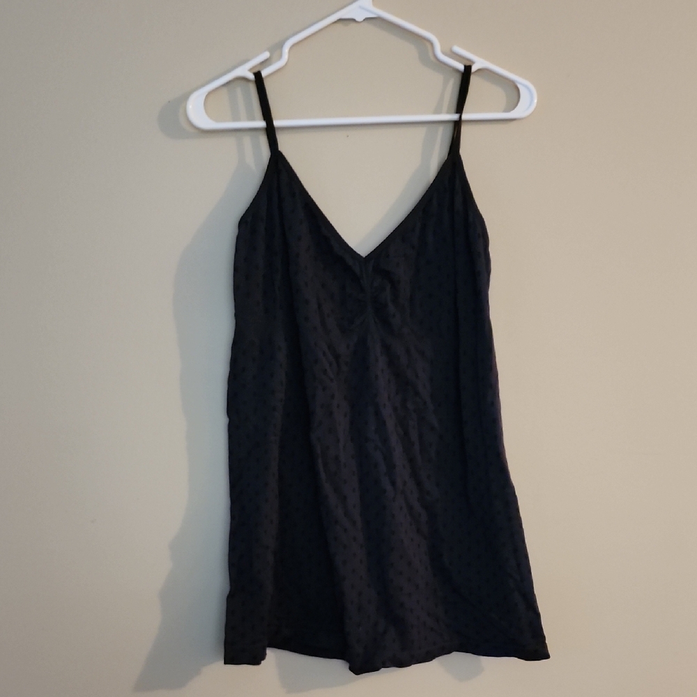 Twist Tees Black Tank Top 3/4